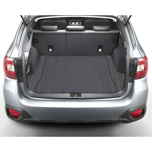 Tappeto bagagliaio auto universale ritagliabile in gomma 142x111cm - KING SIZE