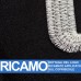 Coprisedili Compatibili Con 500 Nuova Bicolore Bianco - Jeans Nero