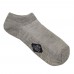 SET 12 CALZINI UOMO COLLO BASSO IN COTONE NO STRESS COLORE GRIGIO TAGLIA 40-46 MOD. D866-4