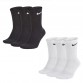 3 o 6 Calzini mezza gamba Nike sportswear everyday cotton cushioned 2 colori con 3 taglie disponibili a scelta cod . 07049